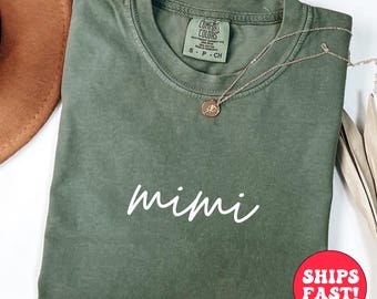 Comfort Colors® Mimi Shirt for Grandma, Cool Mimis Club Shirt, Cool Grandma Shirt,Mother's Day Shirt,Favorite Grandmother Shirt,Gift for Her