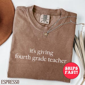Fourth Grade Teacher Shirt, 4th Grade TShirt, Back to School Teacher Tee,Fourth Grade Teacher Team Shirts,Elementary School,Gift for Teacher