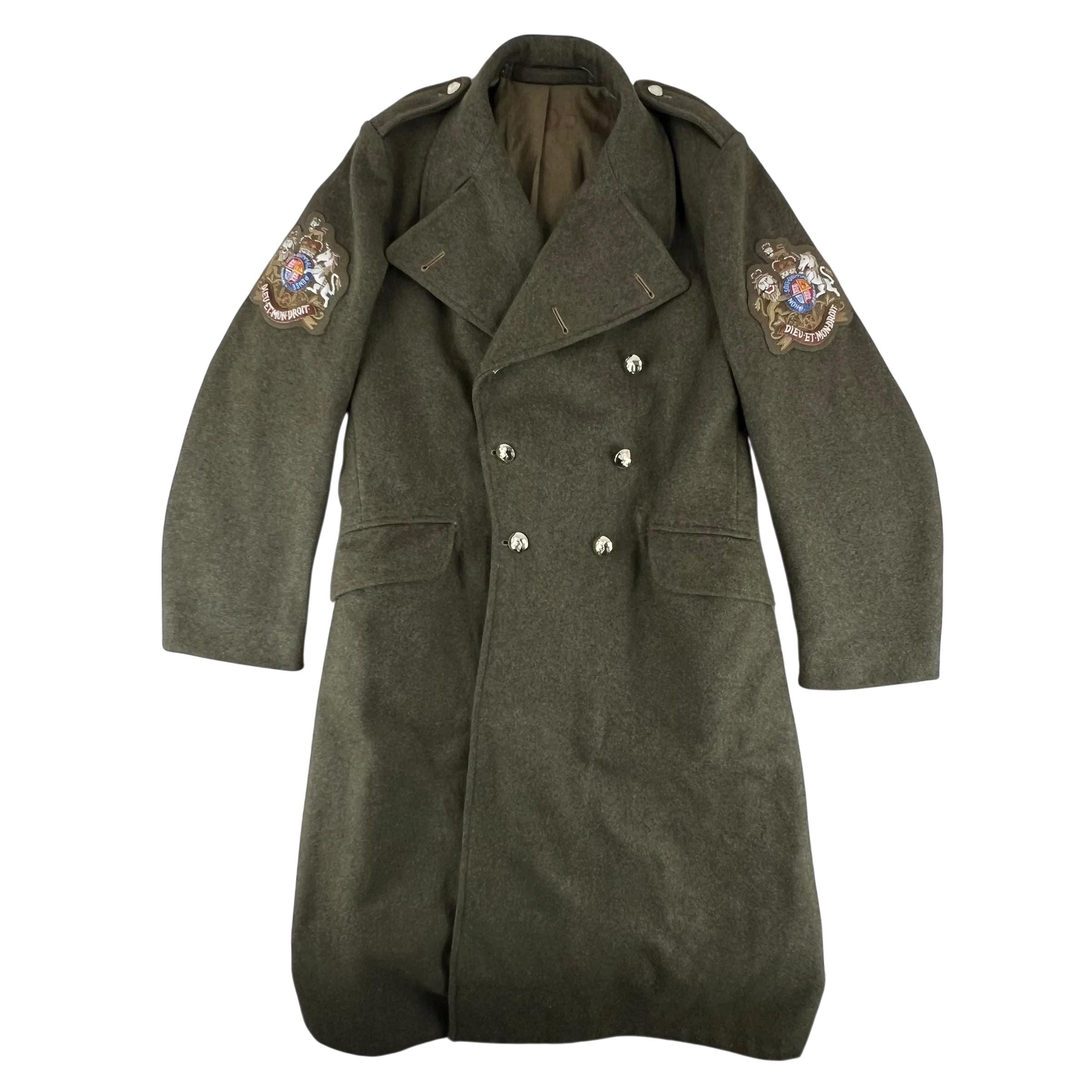 ジャケット・アウター 50s British Military Greatcoat VTG Rare 50s British Military Greatcoat VTG Rare army overcoat Auctions
