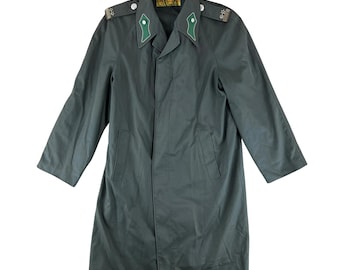 40s WWⅡ Vintage Dutch Army Trench Coat Dutch Army Trench Coat