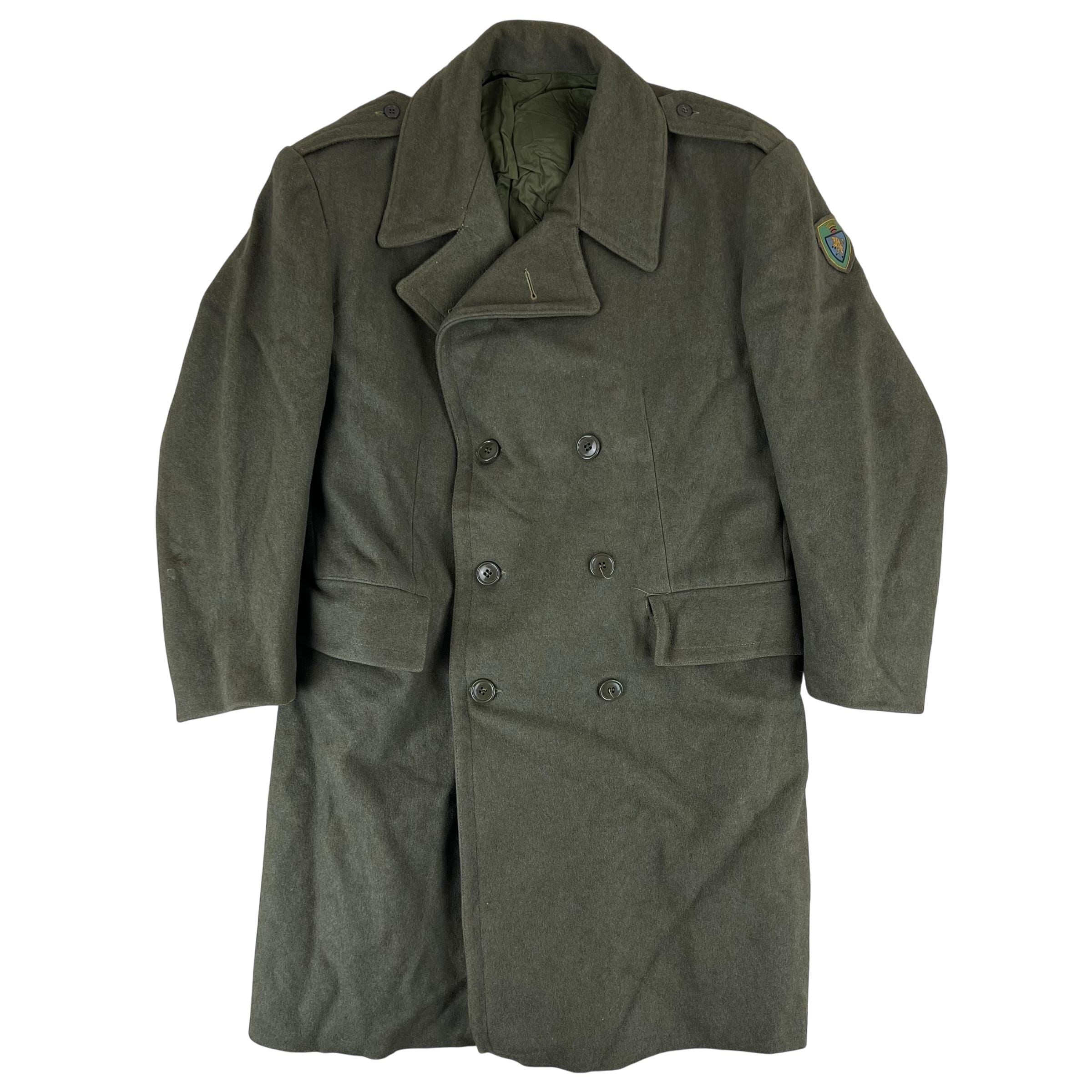 Original 1950s British Army Officer's Greatcoat - Ralli AAC