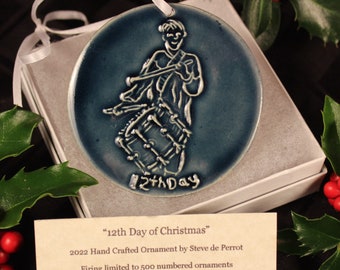 12th Day of Christmas 12 Days of Christmas limited edition collector ornaments