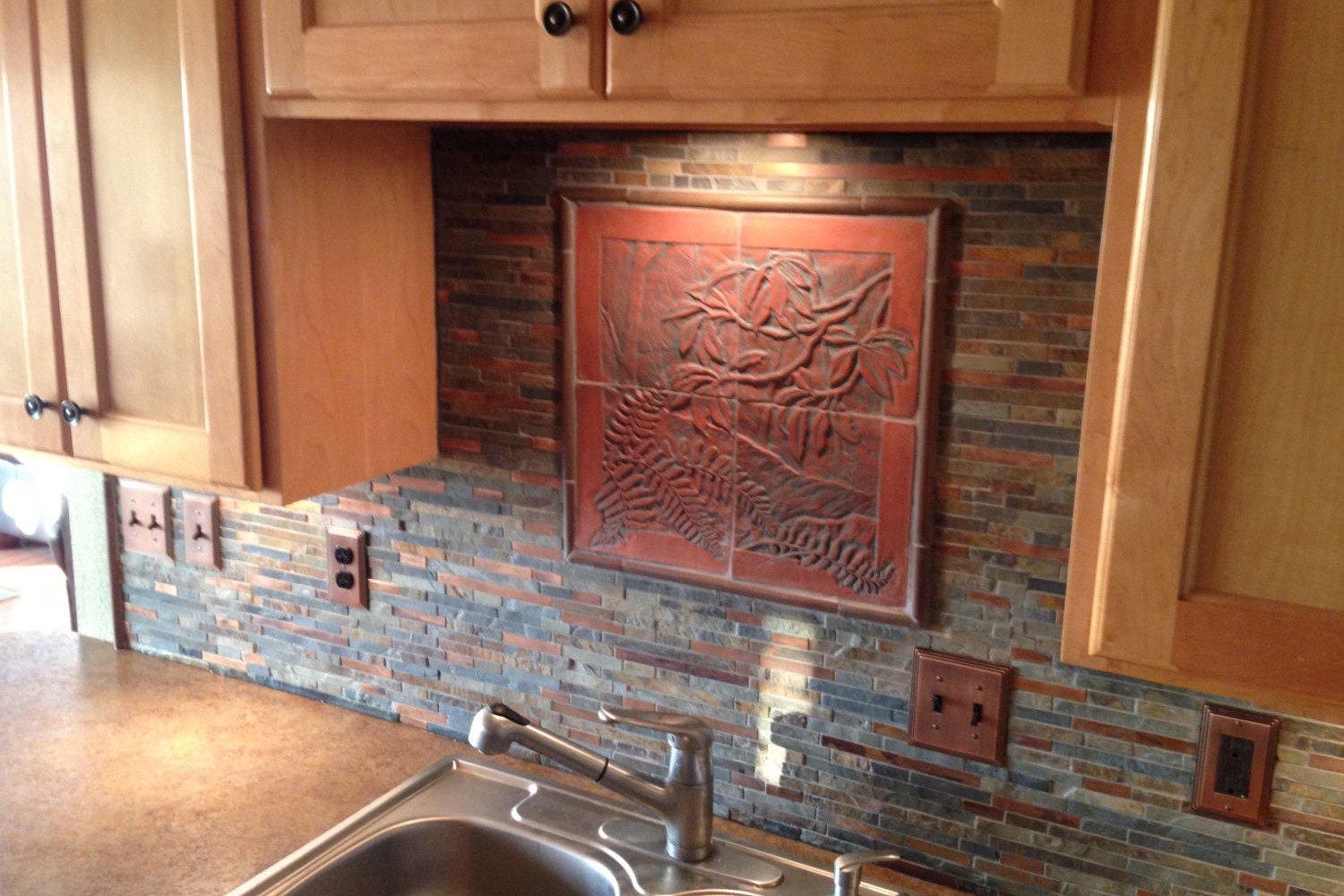 craftsman tile backsplash