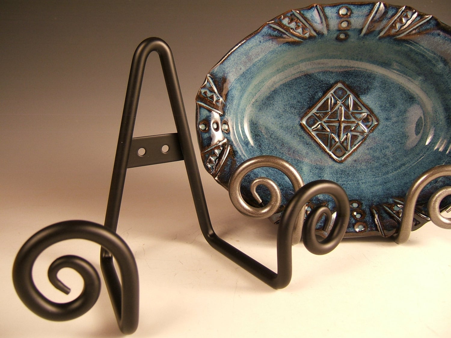 Metal Easel Small Table Top or Wall Etsy