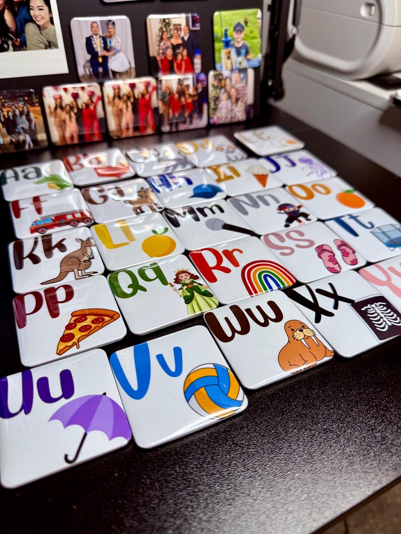Colored Letter R Magnets Letter or Alphabet Magnets, Fridge Magnets, Customized Letter Magnets ...
