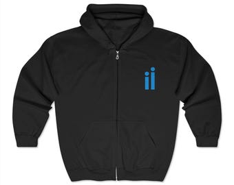 Erikson Institute Unisex Full Zip Hoodie