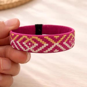 Handmade Colombian Caña Flecha Bracelet | Vueltiao Fiber Artisan Jewelry Gift