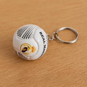Keychain Soccer Ball – Handmade in Monguí, Colombia – Iconic Club Souvenir