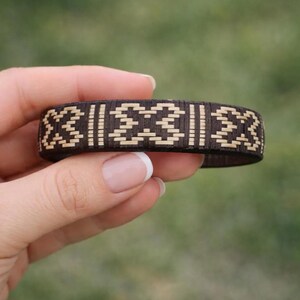 Handmade Colombian Caña Flecha Bracelet | Vueltiao Fiber Artisan Jewelry Gift