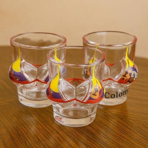 I Love Colombia Shot Glass – Aguardiente Cup, Latin Barware