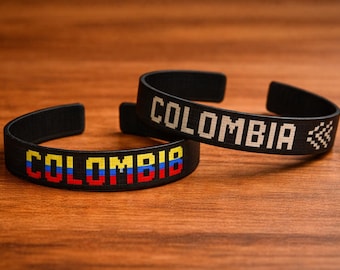 Colombia Bracelet | Colombian Flag Wristband | Soccer Fan Bracelet