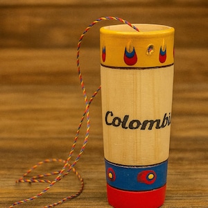 Hand-Painted Colombian Shot Glass | Artisan Aguardiente Cup