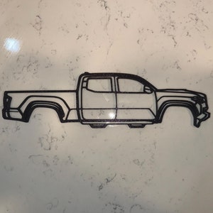 Toyota Tacoma Silhouette Wall Art , Tacoma  TRD Pro , TRD Sport