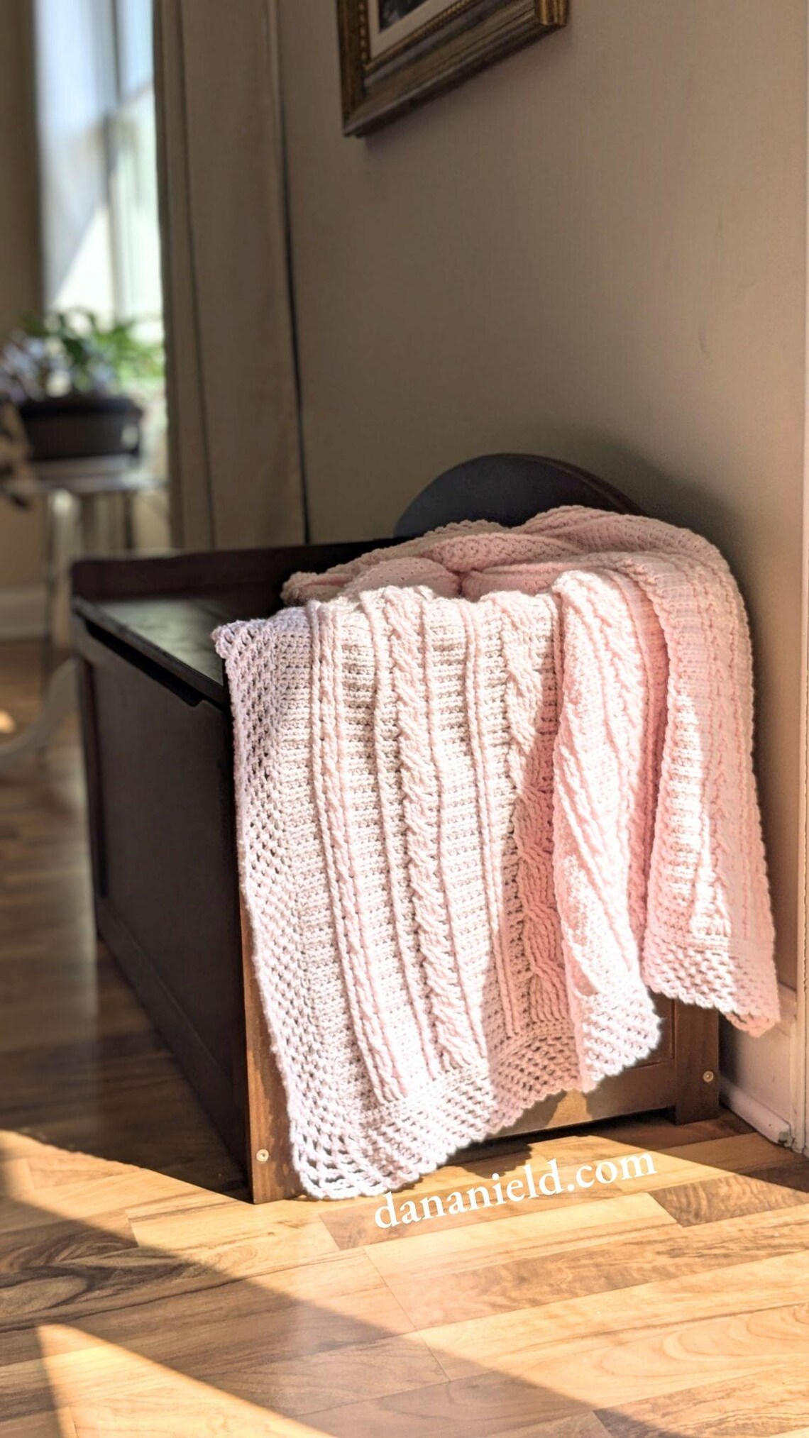 Heirloom Cable Sampler Crochet Baby Blanket Pattern| DIGITAL PDF ...