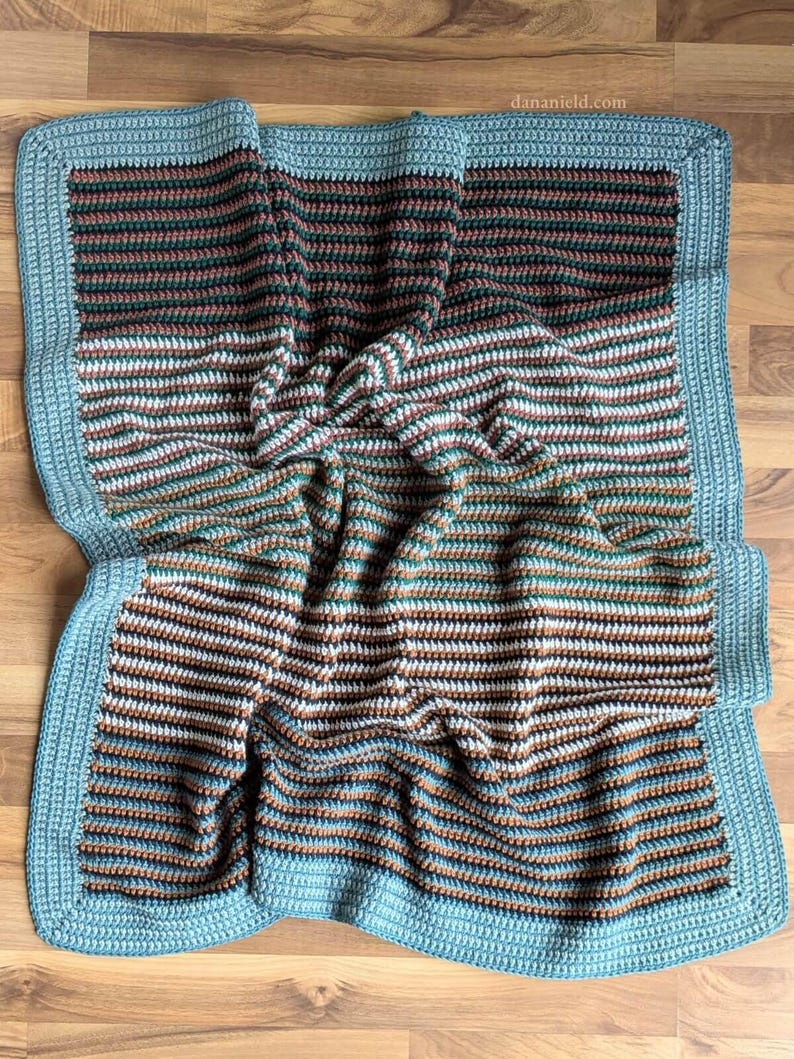 Evergreen Ridge Crochet Baby Blanket Pattern | DIGITAL PDF DOWNLOAD ...