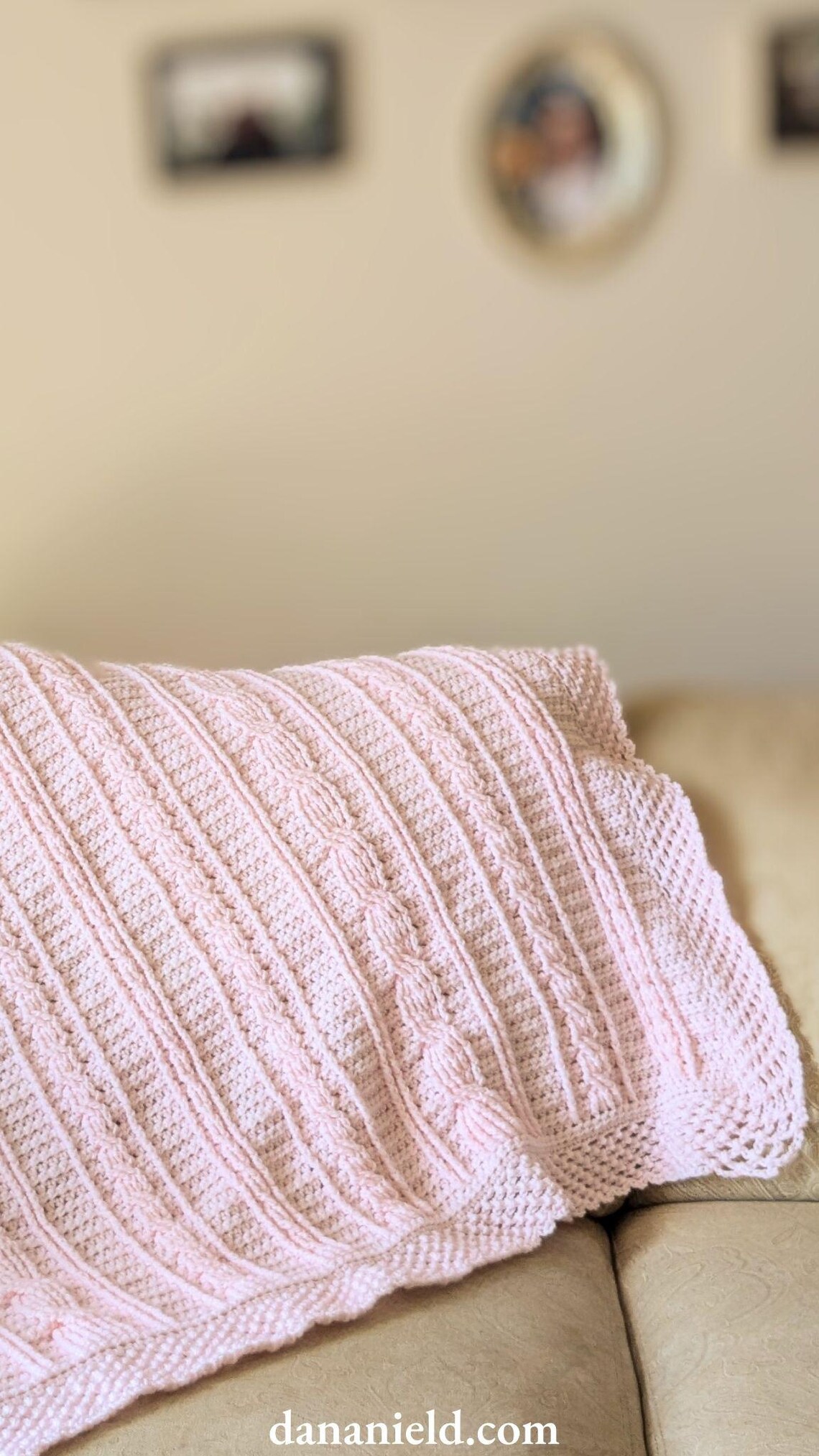 Heirloom Cable Sampler Crochet Baby Blanket Pattern| DIGITAL PDF ...