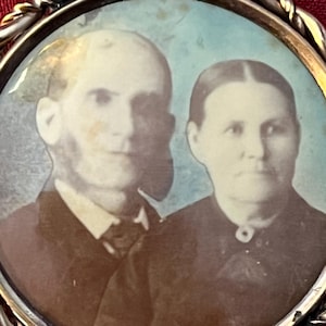 Antique Portrait Pin