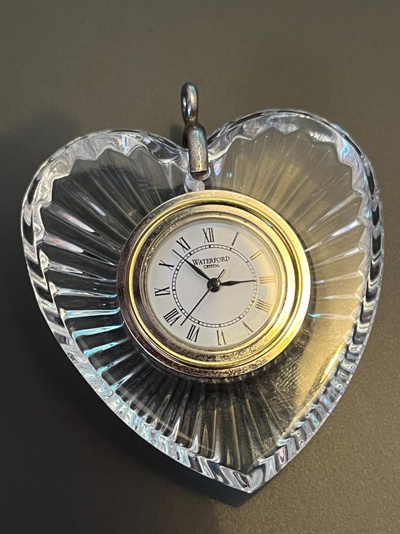 Vintage Waterford Clock Pendant