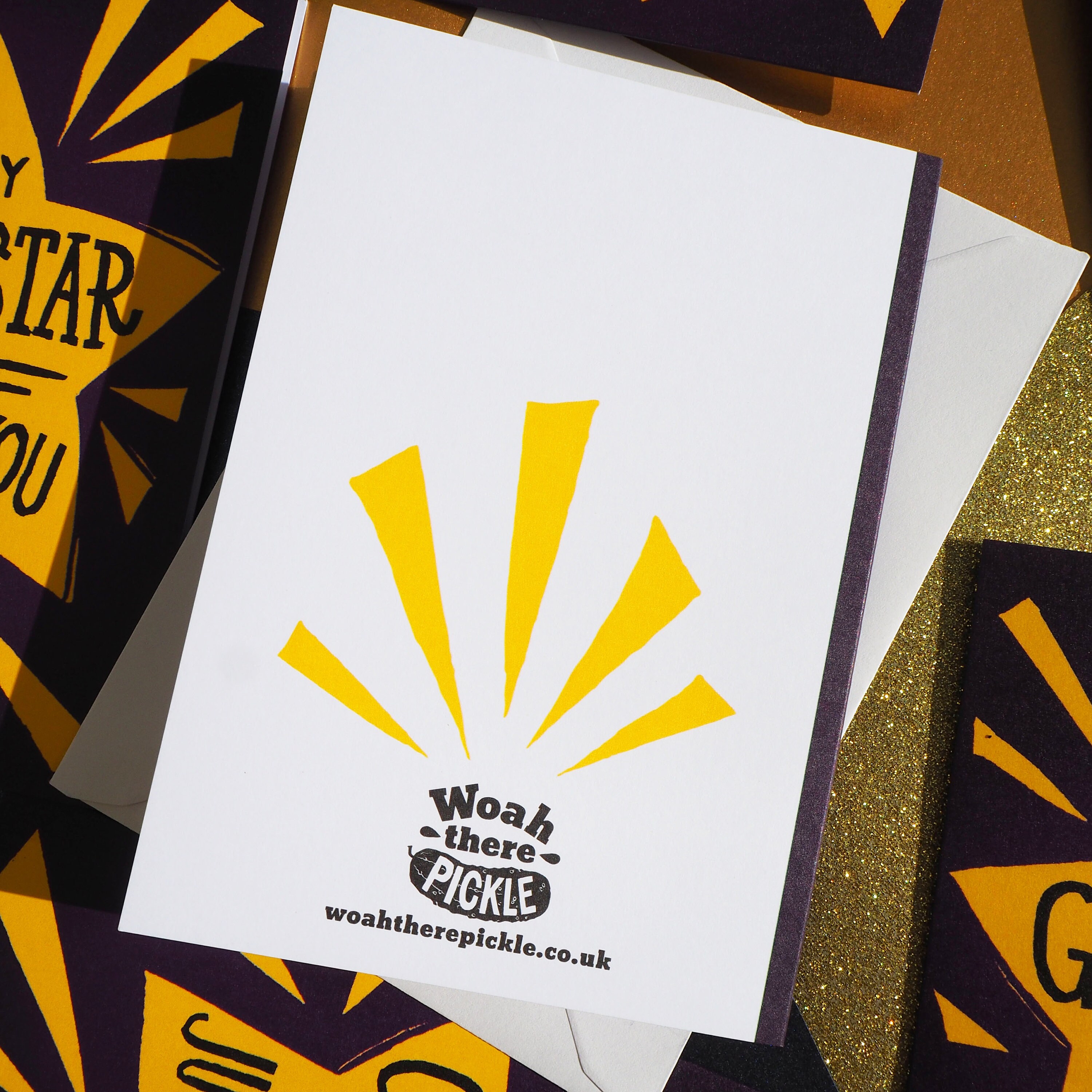 Gold Star Well Done Congratulations or New Job Card A6 - Etsy