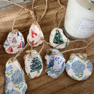 Oyster Shell Ornament