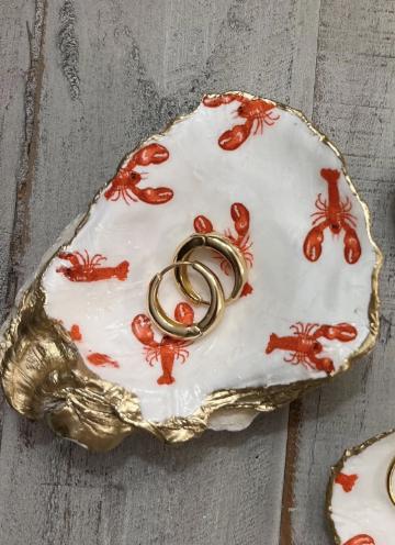 Lobstah Oyster Shell Jewelry Dish