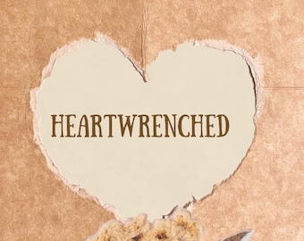 Heartwrenched | A Digital Poetry Book PDF – Sad Poems on Grief, Healing, Heartbreak, Self Love & Emotional Recovery