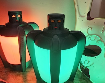 Replika podświetlanego plazmidu Gene Tonic inspirowana grą Bioshock