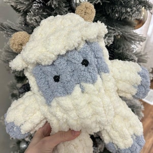Yeti Plushie Anleitung + Schnitt | Finger Stricken lernen | Handstricken | Basteln | Video Tutorial und PDF Schnittmuster | Grobstrick | Winter