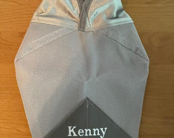 Máscara personalizada para moscas de Cashel sin orejas