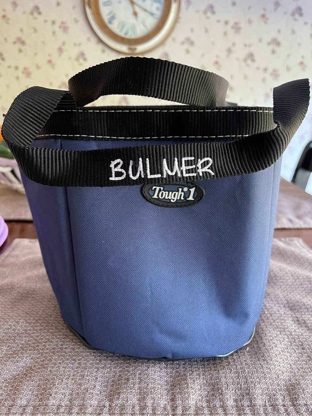 Horse Grooming Totebagcaddytackblueblackpersonalizedtough1