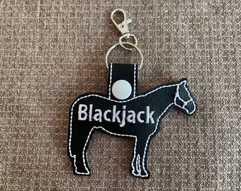Horse-Pet Key Chain-Key Fob-Blanket Tag-Luggage Tag-Zipper Pull-Personalized-Tack-English-Western-Key Fob-Tag-Backpack-Tag-Monogram