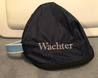 personalised riding hat bolsa