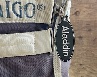 Horse-Pet Blanket Tag-Personalized-Tack-Luggage-Zipper Pull