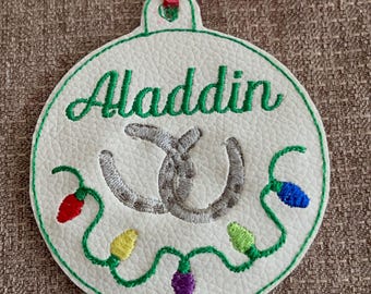 Personalized Horse Holiday/Christmas Ornament/Tack/Barn/Equestrian/