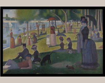 Georges Seurat Printable - A Sunday on La Grande Jatte