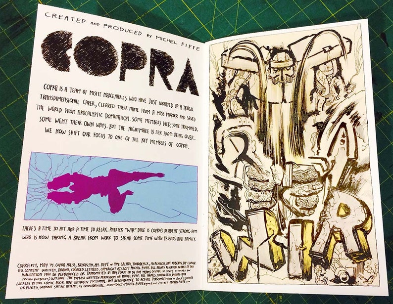 Copra 14: the WIR Issue, Limited Edition Back Issue image 2