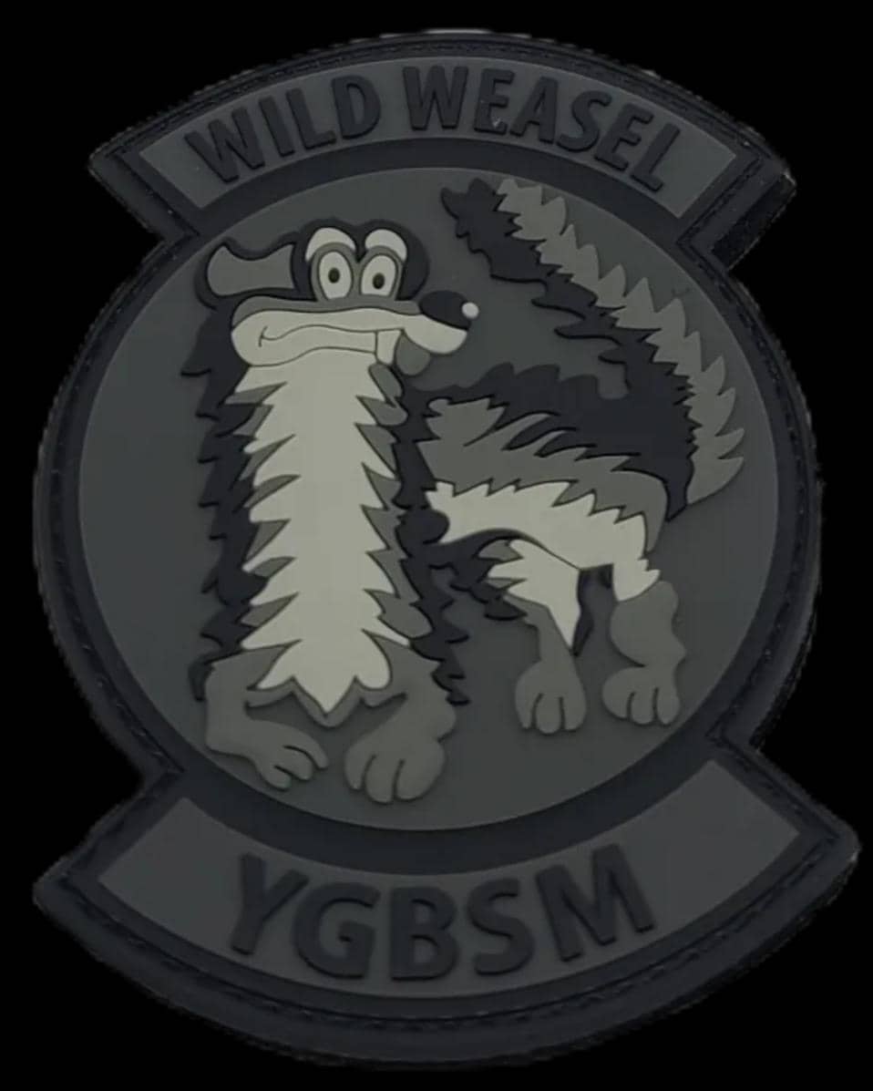 ヴィドウウィーゼル PVCパッチ YGBSM Wild Weasel Ygbsm Pvc Patch - Etsy UK