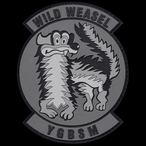 ヴィドウウィーゼル PVCパッチ YGBSM Patches wild weasel ygbsm - Etsy 日本
