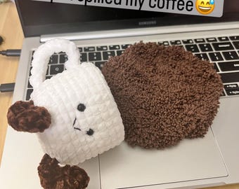 こぼれ防止コーヒーマグ | かぎ針編みのパターン