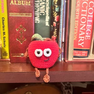 Happy Apple Buddy Crochet Pattern