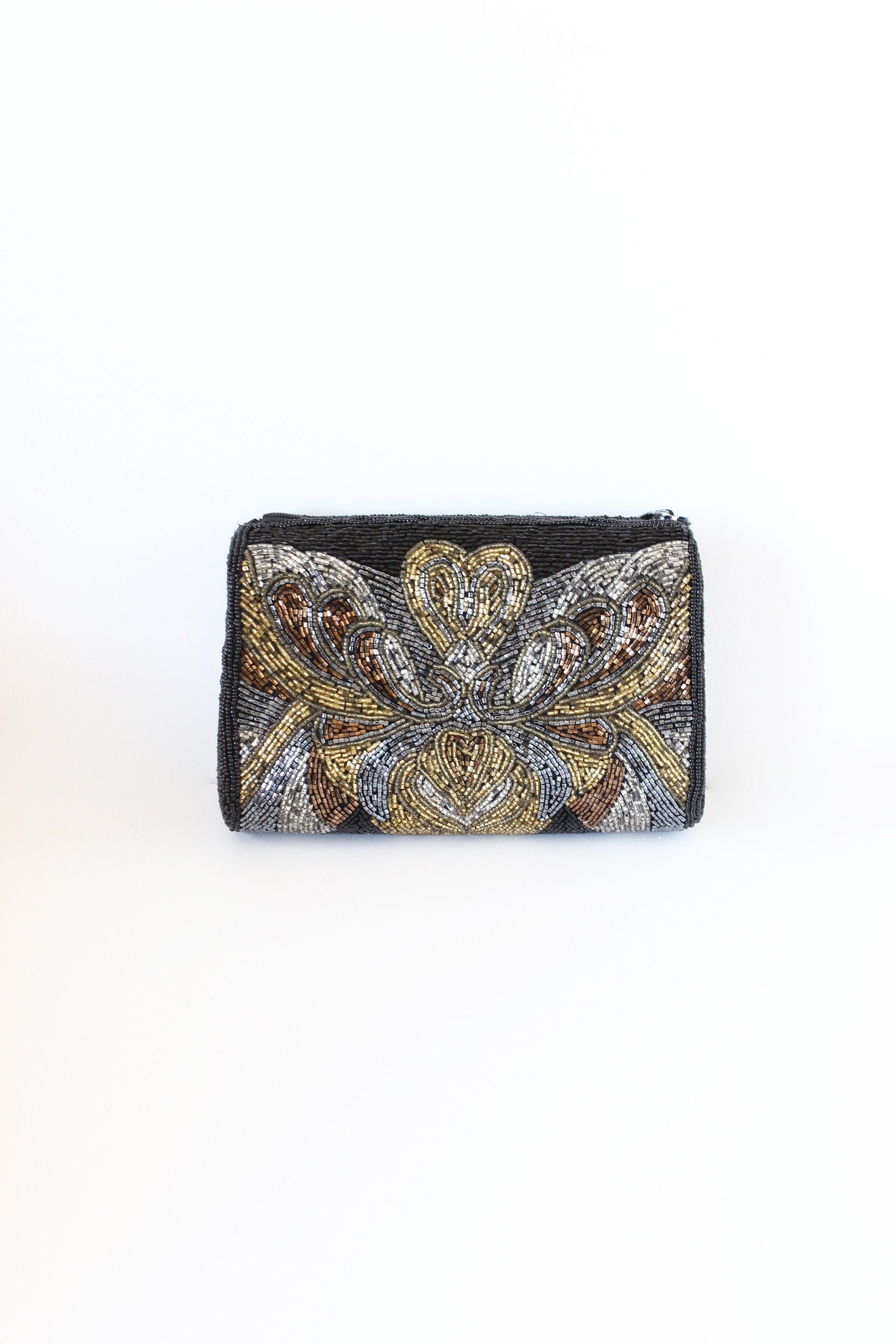 Beaded Small Black Purse. For Cocktail Evening Party – Martinuzzi  Accessories