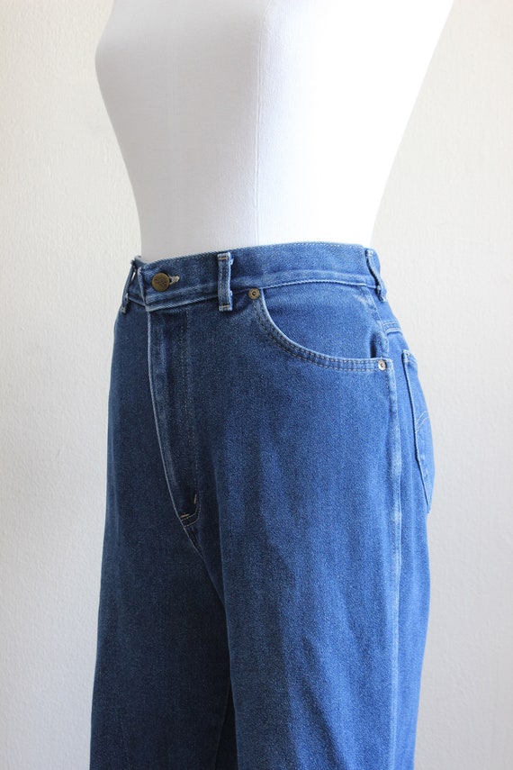 Vintage Chic 1980s High Rise Straight Leg Jeans - image 6