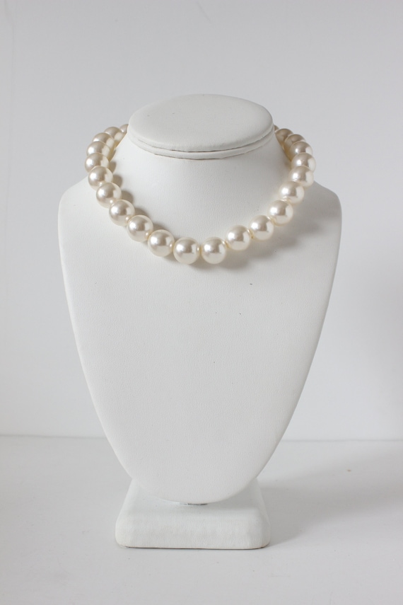 vintage faux pearl chunky Gem