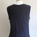 Vintage Crinkle Texture Black Tank Top - Etsy
