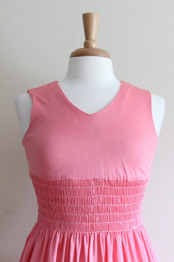 Vintage 1960s Bubblegum Pink Micro Mini Dress - image 4