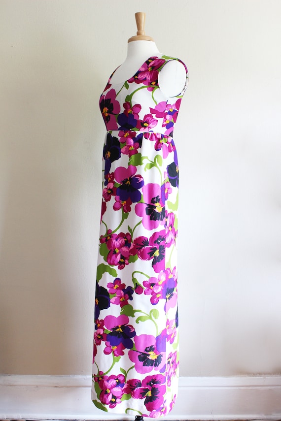 Pansy Floral Dress main image 1