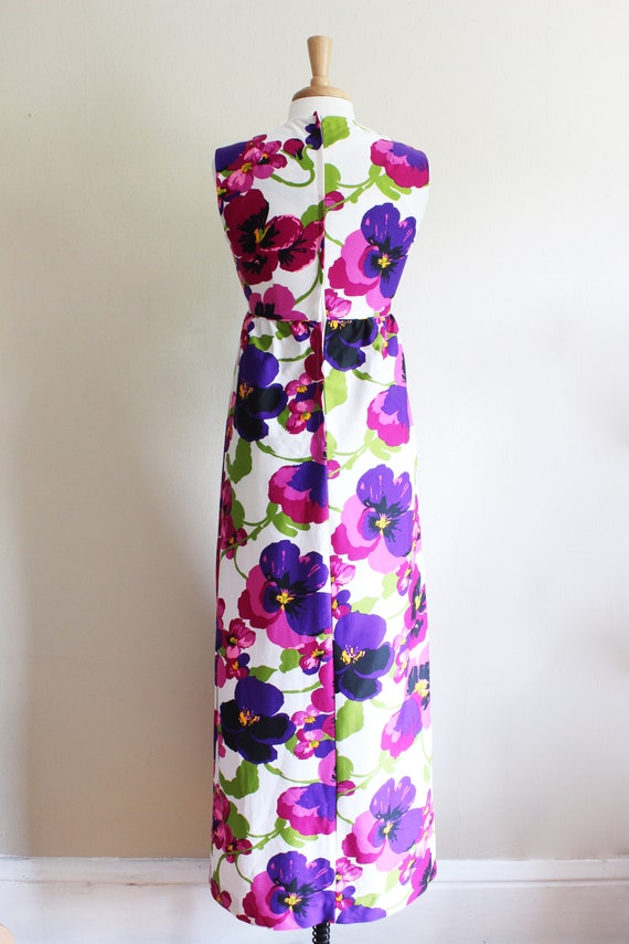 Purple Pansy Dress