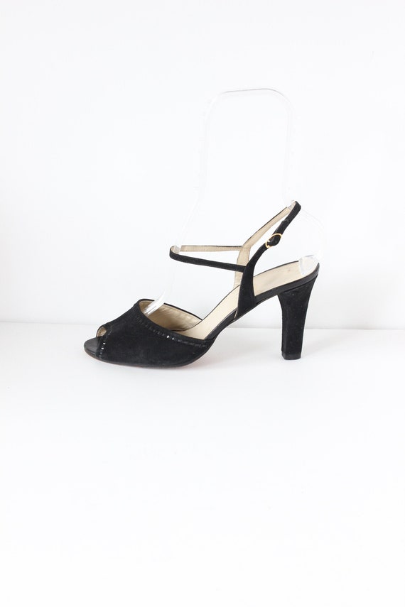 Buy Black Regular/Wide Fit Forever Comfort® Strappy Skinny Heel Sandals  from Next Australia