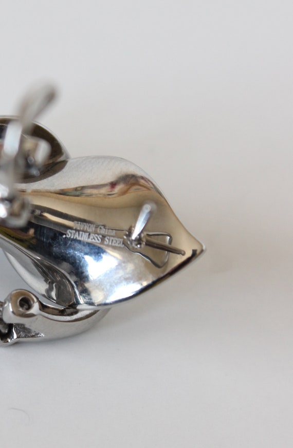 Vintage Tivvon Stainless Steel Silver Calla Lily … - image 10