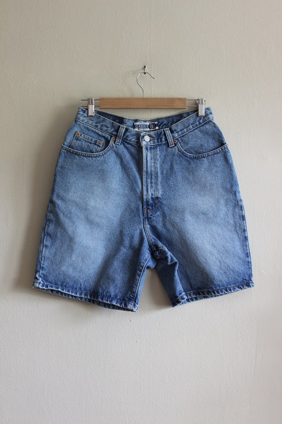 Vintage Gap Classic Fit High Waist Longline Denim… - image 2